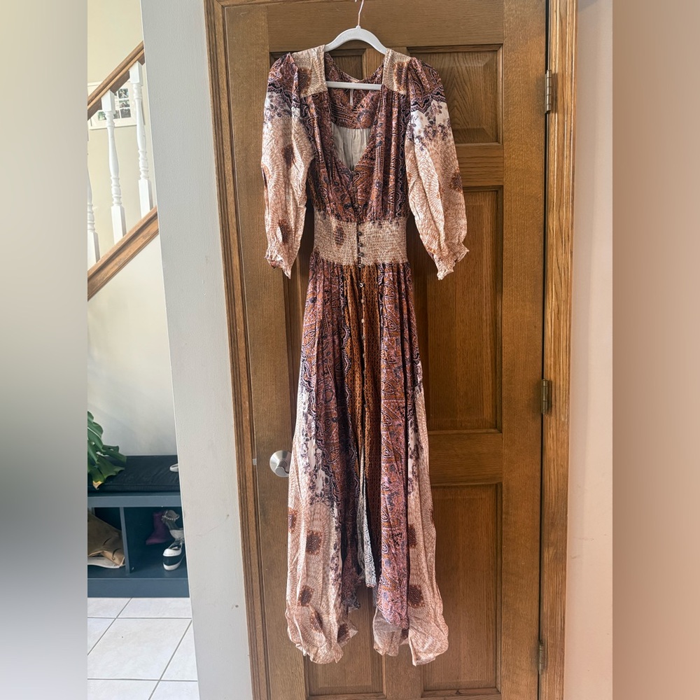 Free People Floral Maxi Dress